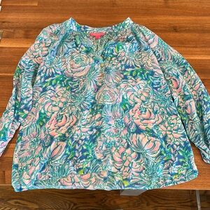 Lily Pulitzer Blouse xl